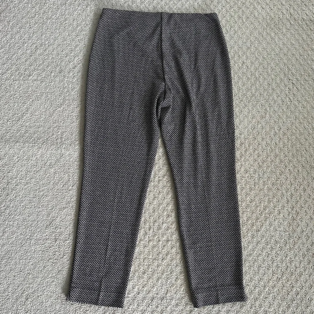 Joseph Ribkoff Slim Fit High-Rise Straight Leg Trousers 12 Office Stretchy NWT - Picture 10 of 14